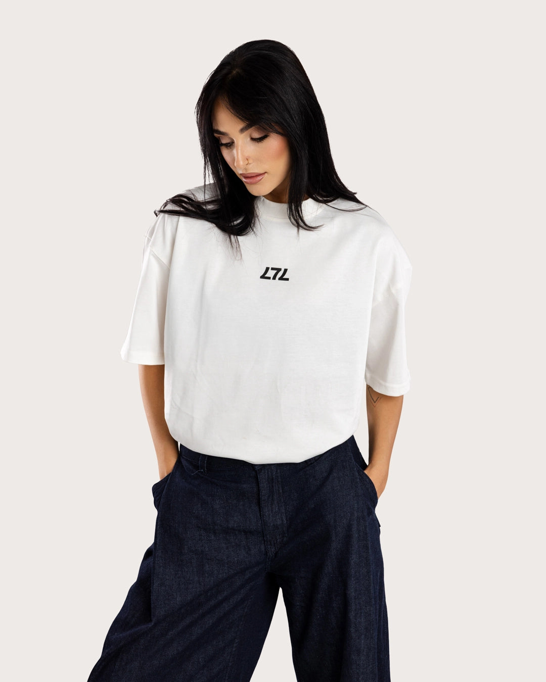 OVERSIZED MAJICA HUMAN NOT FOUND