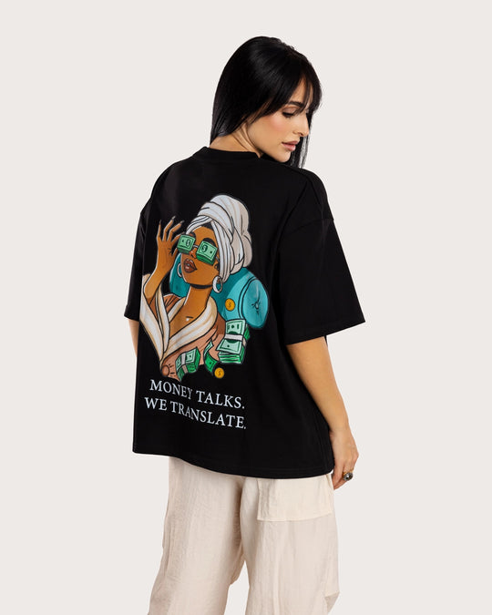 OVERSIZED MAJICA MONEY TALKS
