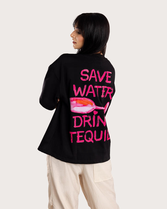 OVERSIZED MAJICA TEQUILA GIRL