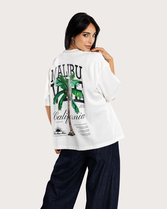 OVERSIZED MAJICA MALIBU VIBE