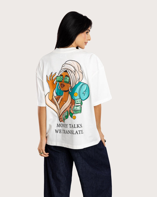 OVERSIZED MAJICA MONEY TALKS