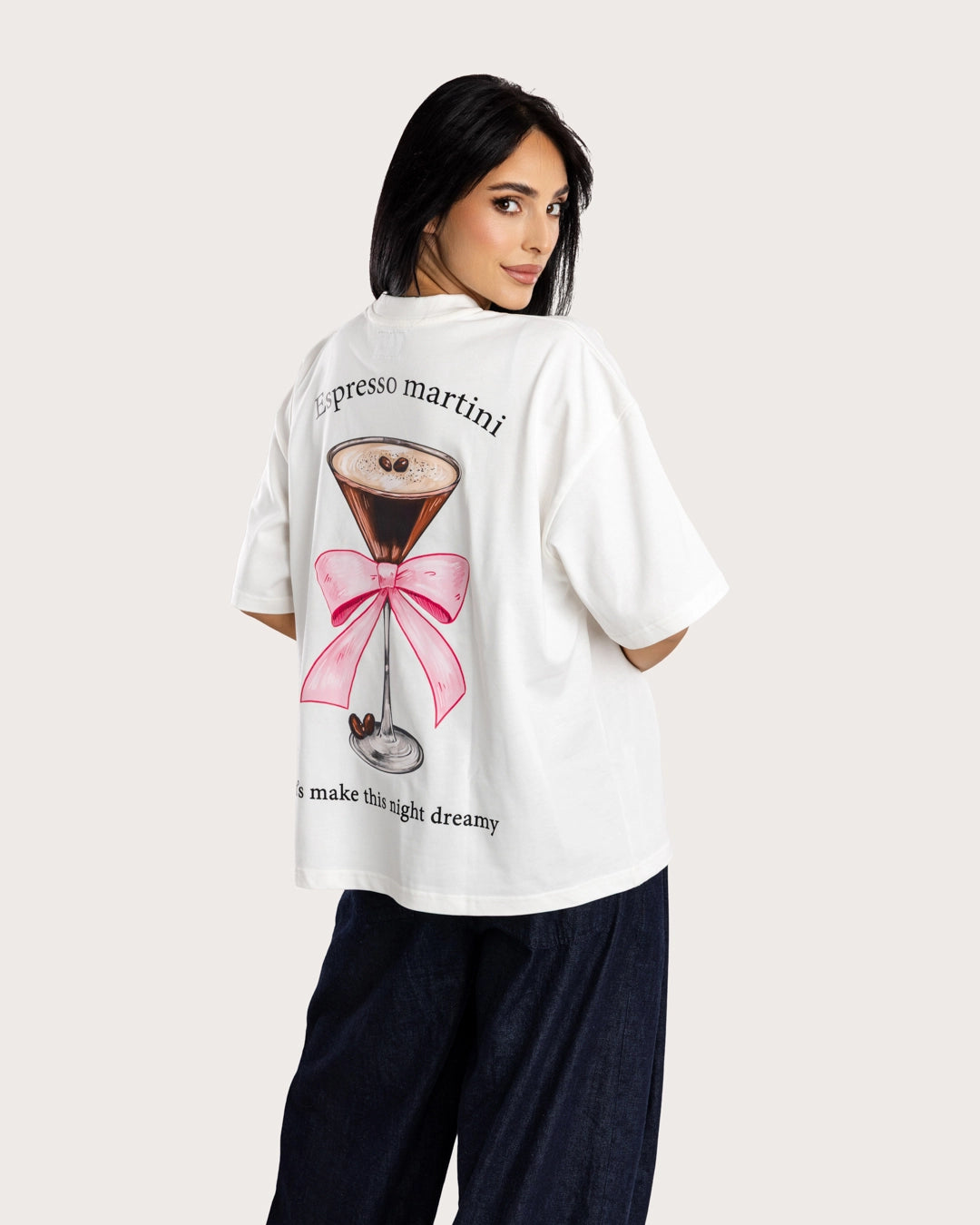 OVERSIZED MAJICA ESPRESSO MARTINI