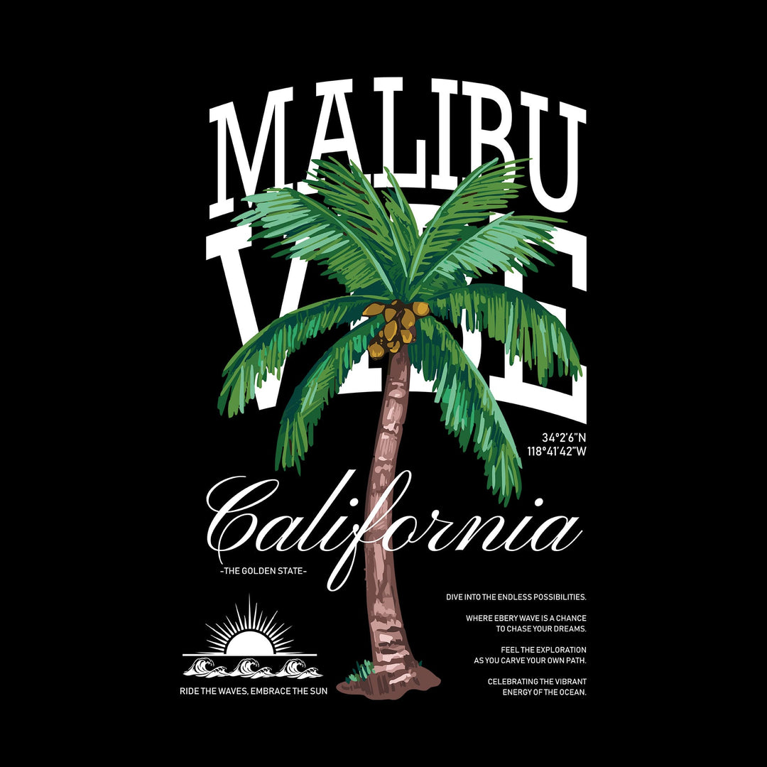 OVERSIZED MAJICA MALIBU VIBE