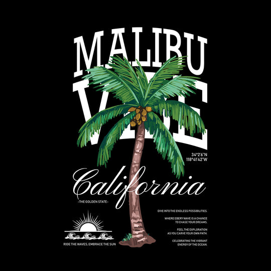 OVERSIZED MAJICA MALIBU VIBE
